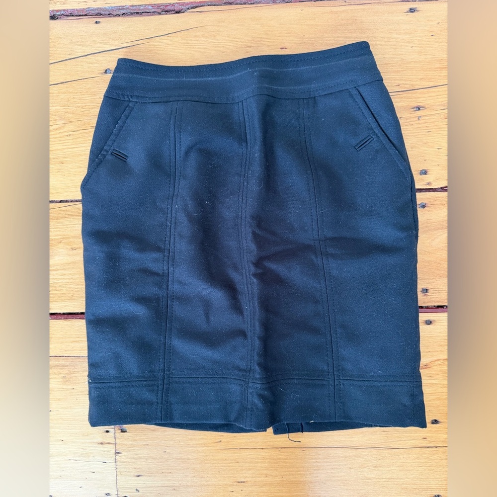 H&M Elegant Black Pencil Skirt